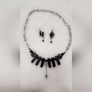 Handmade earring/necklace set